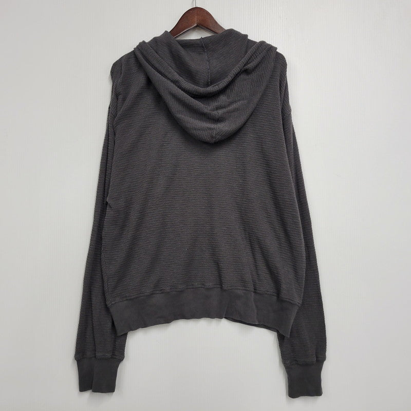 【中古品】【メンズ】 STUSSY ステューシー 26SS LIGHTWEIGHT THERMAL HOODIE 1140410 コットンサーマルフーディ パーカー トップス 142-260805-ay-01-izu サイズ：M カラー：FADED BLACK 万代Net店