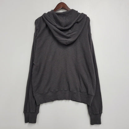 【中古品】【メンズ】 STUSSY ステューシー 26SS LIGHTWEIGHT THERMAL HOODIE 1140410 コットンサーマルフーディ パーカー トップス 142-260805-ay-01-izu サイズ：M カラー：FADED BLACK 万代Net店