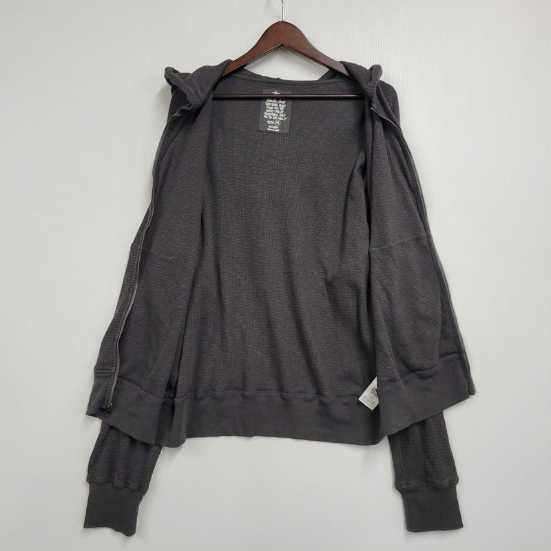 【中古品】【メンズ】 STUSSY ステューシー 26SS LIGHTWEIGHT THERMAL HOODIE 1140410 コットンサーマルフーディ パーカー トップス 142-260805-ay-01-izu サイズ：M カラー：FADED BLACK 万代Net店