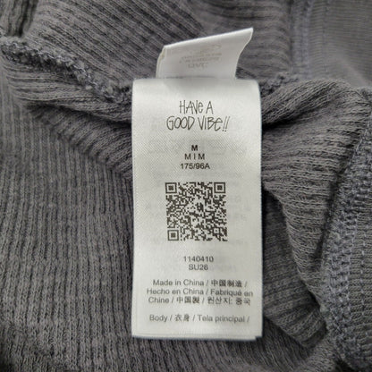 【中古品】【メンズ】 STUSSY ステューシー 26SS LIGHTWEIGHT THERMAL HOODIE 1140410 コットンサーマルフーディ パーカー トップス 142-260805-ay-01-izu サイズ：M カラー：FADED BLACK 万代Net店