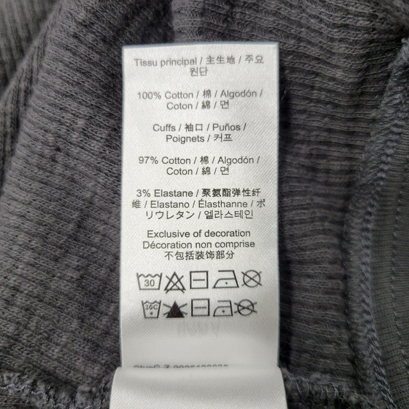 【中古品】【メンズ】 STUSSY ステューシー 26SS LIGHTWEIGHT THERMAL HOODIE 1140410 コットンサーマルフーディ パーカー トップス 142-260805-ay-01-izu サイズ：M カラー：FADED BLACK 万代Net店