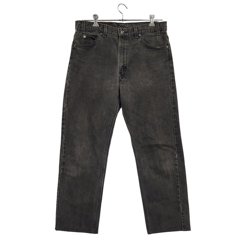 【中古品】【メンズ】 Levi's リーバイス 505 DENIM PANTS 40505-4159 デニムパンツ USA製 ジーンズ ズボン ボトムス 157-260805-ay-10-izu サイズ：36×32 カラー：ブラック 万代Net店