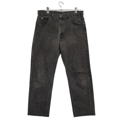【中古品】【メンズ】 Levi's リーバイス 505 DENIM PANTS 40505-4159 デニムパンツ USA製 ジーンズ ズボン ボトムス 157-260805-ay-10-izu サイズ：36×32 カラー：ブラック 万代Net店