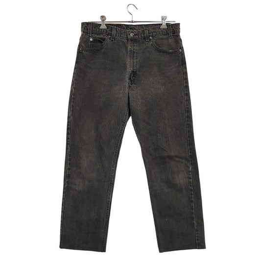 【中古品】【メンズ】 Levi's リーバイス 505 DENIM PANTS 40505-4159 デニムパンツ USA製 ジーンズ ズボン ボトムス 157-260805-ay-10-izu サイズ：36×32 カラー：ブラック 万代Net店