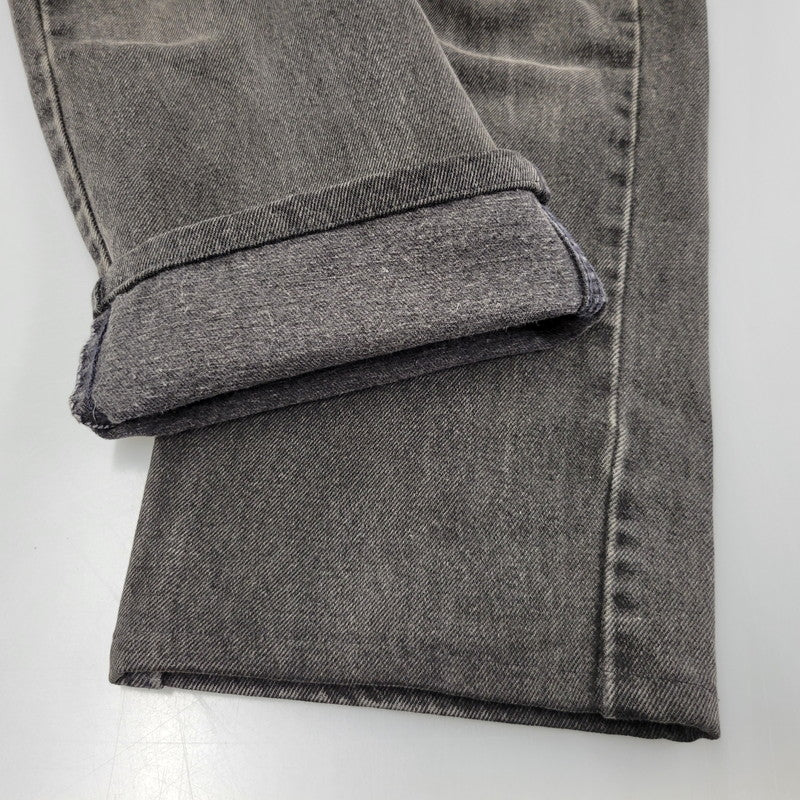 【中古品】【メンズ】 Levi's リーバイス 505 DENIM PANTS 40505-4159 デニムパンツ USA製 ジーンズ ズボン ボトムス 157-260805-ay-10-izu サイズ：36×32 カラー：ブラック 万代Net店