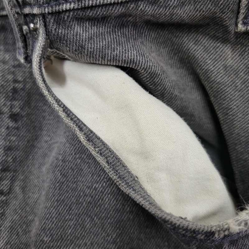 【中古品】【メンズ】 Levi's リーバイス 505 DENIM PANTS 40505-4159 デニムパンツ USA製 ジーンズ ズボン ボトムス 157-260805-ay-10-izu サイズ：36×32 カラー：ブラック 万代Net店