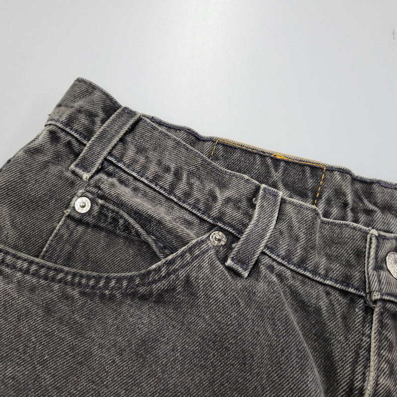 【中古品】【メンズ】 Levi's リーバイス 505 DENIM PANTS 40505-4159 デニムパンツ USA製 ジーンズ ズボン ボトムス 157-260805-ay-10-izu サイズ：36×32 カラー：ブラック 万代Net店