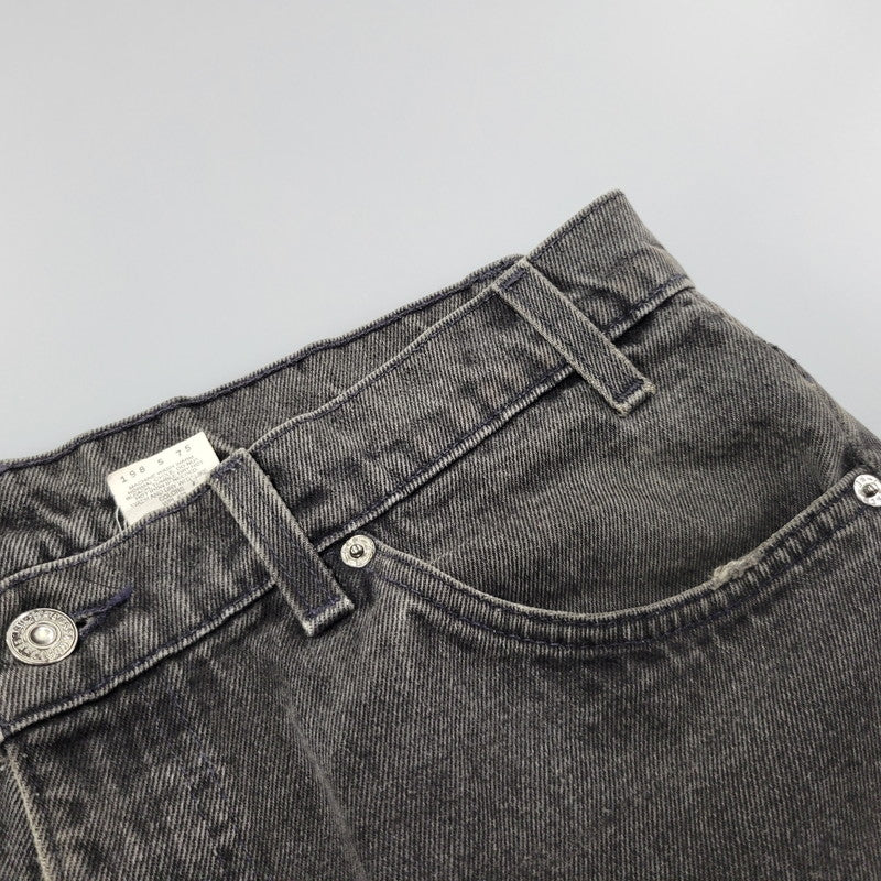 【中古品】【メンズ】 Levi's リーバイス 505 DENIM PANTS 40505-4159 デニムパンツ USA製 ジーンズ ズボン ボトムス 157-260805-ay-10-izu サイズ：36×32 カラー：ブラック 万代Net店