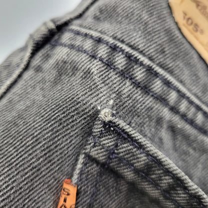 【中古品】【メンズ】 Levi's リーバイス 505 DENIM PANTS 40505-4159 デニムパンツ USA製 ジーンズ ズボン ボトムス 157-260805-ay-10-izu サイズ：36×32 カラー：ブラック 万代Net店
