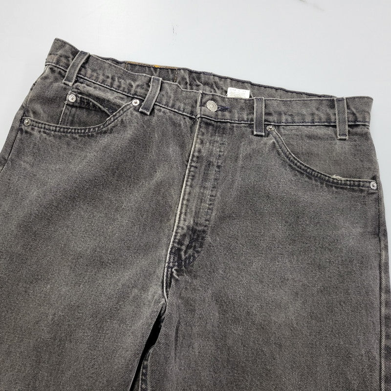 【中古品】【メンズ】 Levi's リーバイス 505 DENIM PANTS 40505-4159 デニムパンツ USA製 ジーンズ ズボン ボトムス 157-260805-ay-10-izu サイズ：36×32 カラー：ブラック 万代Net店
