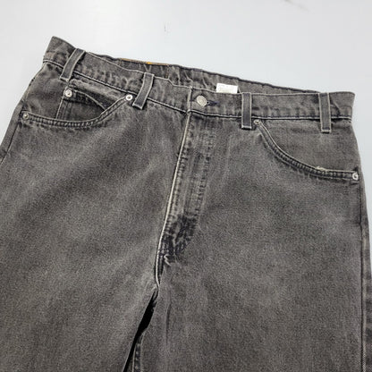 【中古品】【メンズ】 Levi's リーバイス 505 DENIM PANTS 40505-4159 デニムパンツ USA製 ジーンズ ズボン ボトムス 157-260805-ay-10-izu サイズ：36×32 カラー：ブラック 万代Net店