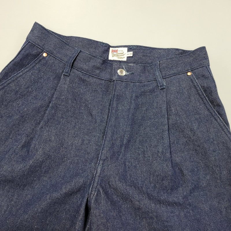 【中古品】【メンズ】 Traditional Weatherwear トラディショナルウェザーウェア UNIONSLACKS 102D DENIM PANTS G251BBFPT0317EM ユニオンスラック 102D デニムパンツ 152-260805-ay-03-izu サイズ：XS カラー：インディゴ 万代Net店