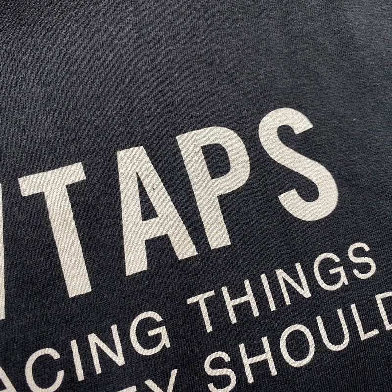 【中古品】【メンズ】 WTAPS ダブルタップス PTWTSB S/S TEE 半袖Tシャツ 142-260808-as-13-izu サイズ：2 カラー：ブラック 万代Net店