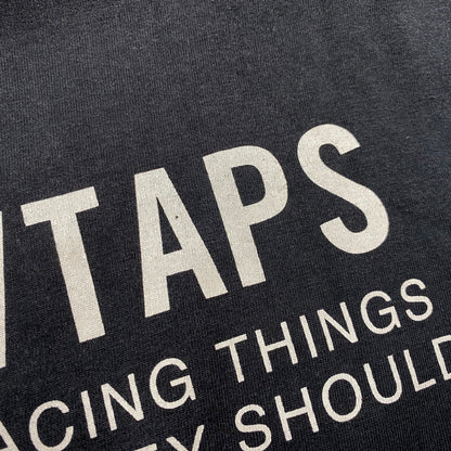 【中古品】【メンズ】 WTAPS ダブルタップス PTWTSB S/S TEE 半袖Tシャツ 142-260808-as-13-izu サイズ：2 カラー：ブラック 万代Net店