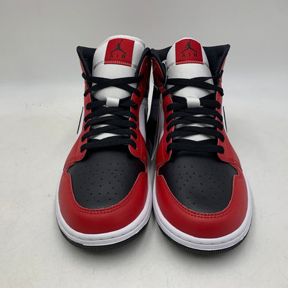 【中古美品】【メンズ】 NIKE ナイキ 554724-069 AIR JORDAN 1 MID エア ジョーダン ワン ミッド スニーカー シューズ 靴 160-260804-cs-06-izu サイズ：28cm カラー：BLACK/BLACK-GYM RED 万代Net店
