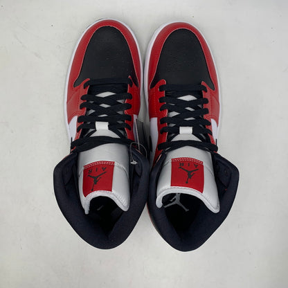 【中古美品】【メンズ】 NIKE ナイキ 554724-069 AIR JORDAN 1 MID エア ジョーダン ワン ミッド スニーカー シューズ 靴 160-260804-cs-06-izu サイズ：28cm カラー：BLACK/BLACK-GYM RED 万代Net店