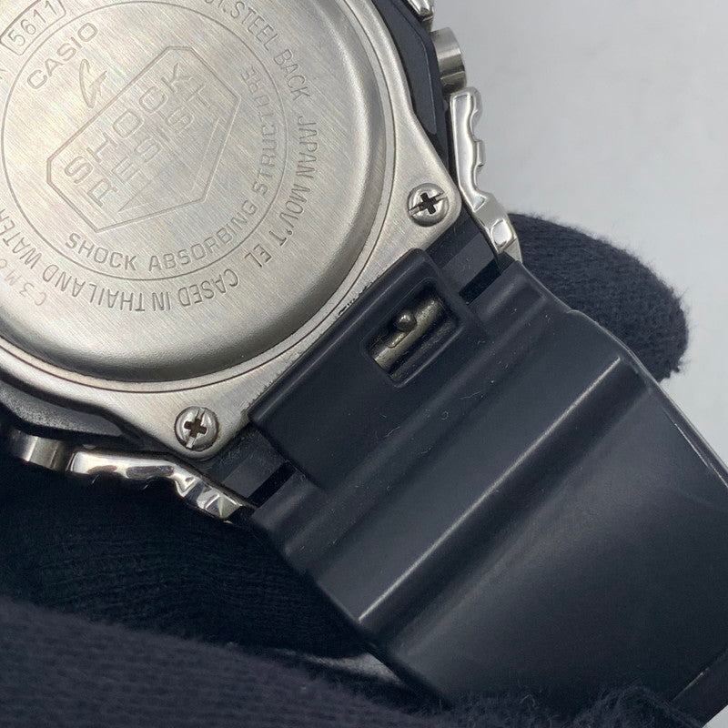 【中古品】【メンズ/レディース】 G-SHOCK ジーショック GM-2100-1AJF 2100 SERIES アナデジ 腕時計 時計 196-260804-ya-06-izu カラー：ブラック×シルバー 万代Net店
