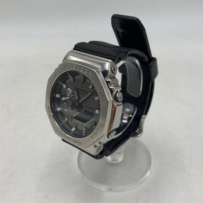 【中古品】【メンズ/レディース】 G-SHOCK ジーショック GM-2100-1AJF 2100 SERIES アナデジ 腕時計 時計 196-260804-ya-06-izu カラー：ブラック×シルバー 万代Net店