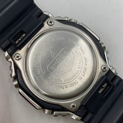 【中古品】【メンズ/レディース】 G-SHOCK ジーショック GM-2100-1AJF 2100 SERIES アナデジ 腕時計 時計 196-260804-ya-06-izu カラー：ブラック×シルバー 万代Net店
