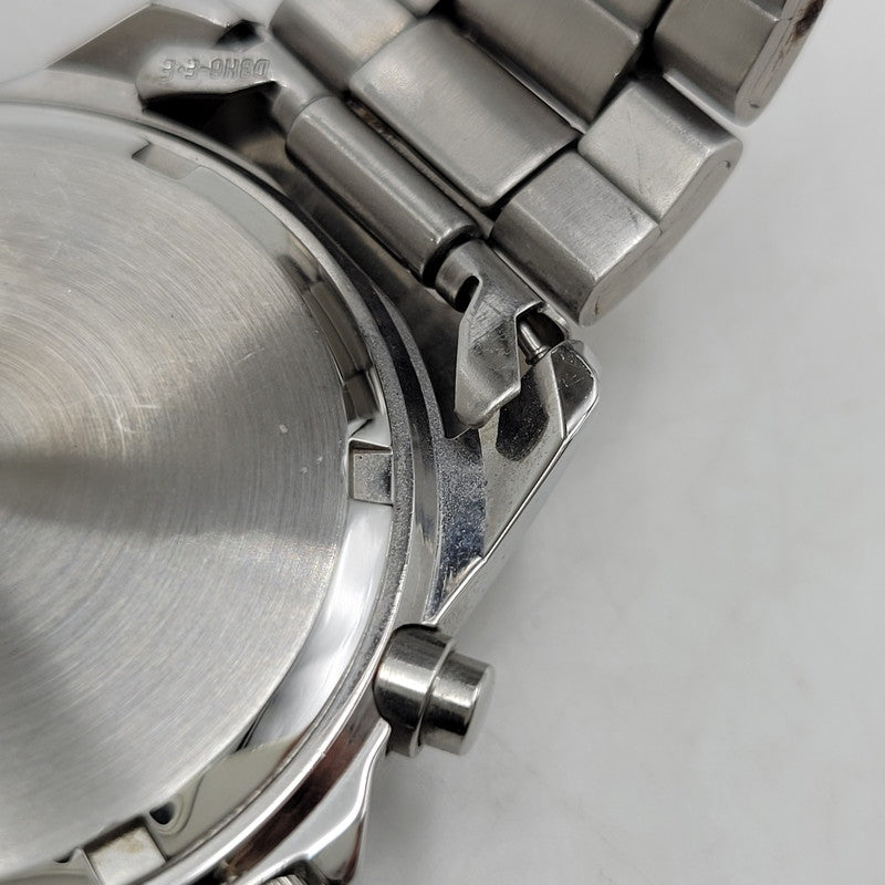 【中古品】【メンズ/レディース】 SEIKO セイコー 7T92-0DW0 クロノグラフ クォーツ 腕時計 197-260808-as-21-izu カラー：シルバー×ブラック 万代Net店