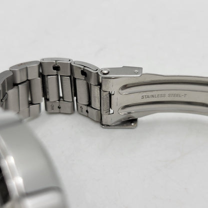 【中古品】【メンズ/レディース】 SEIKO セイコー 7T92-0DW0 クロノグラフ クォーツ 腕時計 197-260808-as-21-izu カラー：シルバー×ブラック 万代Net店