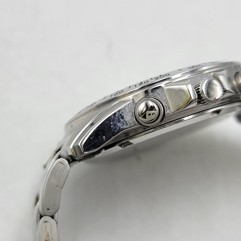 【中古品】【メンズ/レディース】 SEIKO セイコー 7T92-0DW0 クロノグラフ クォーツ 腕時計 197-260808-as-21-izu カラー：シルバー×ブラック 万代Net店