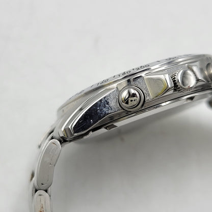 【中古品】【メンズ/レディース】 SEIKO セイコー 7T92-0DW0 クロノグラフ クォーツ 腕時計 197-260808-as-21-izu カラー：シルバー×ブラック 万代Net店