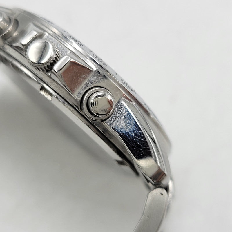 【中古品】【メンズ/レディース】 SEIKO セイコー 7T92-0DW0 クロノグラフ クォーツ 腕時計 197-260808-as-21-izu カラー：シルバー×ブラック 万代Net店