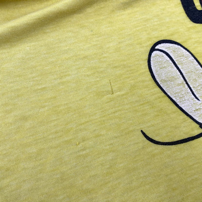 【現状渡し品】【メンズ】 CHED チェッド MICKEY PRINT S/S TEE プリント 半袖Tシャツ 146-260808-as-20-izu カラー：イエロー 万代Net店