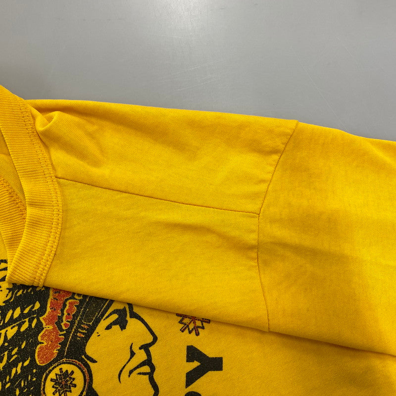 【中古品】【メンズ】 RUSSELL ラッセル INDIAN HEAD S/S TEE 半袖Tシャツ USA製 146-260808-as-18-izu サイズ：S カラー：イエロー 万代Net店