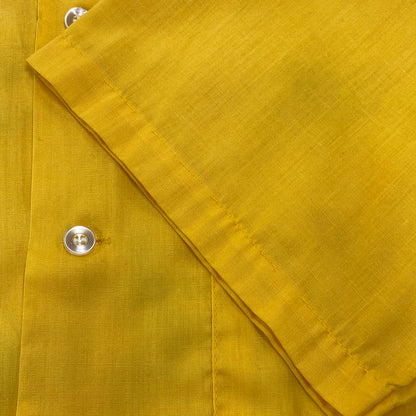 【中古品】【メンズ】 HILTON ヒルトン 70S S S BOWLING SHIRT ショートスリーブ ボーリング シャツ 半袖 トップス 146-260804-yn-09-izu サイズ：S カラー：イエロー 万代Net店