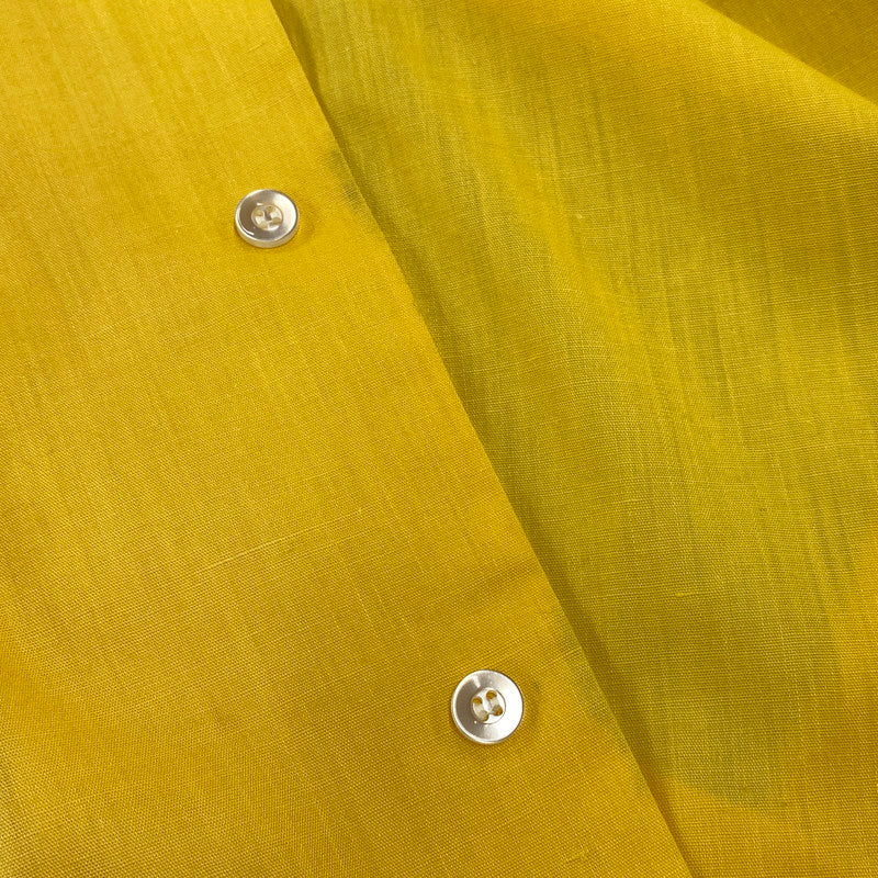 【中古品】【メンズ】 HILTON ヒルトン 70S S S BOWLING SHIRT ショートスリーブ ボーリング シャツ 半袖 トップス 146-260804-yn-09-izu サイズ：S カラー：イエロー 万代Net店