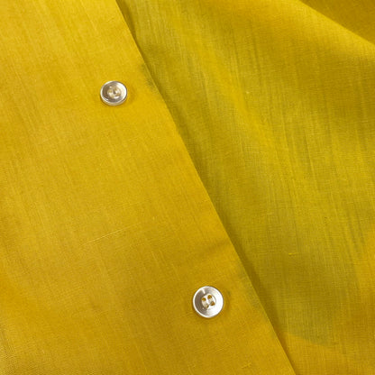 【中古品】【メンズ】 HILTON ヒルトン 70S S S BOWLING SHIRT ショートスリーブ ボーリング シャツ 半袖 トップス 146-260804-yn-09-izu サイズ：S カラー：イエロー 万代Net店