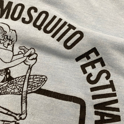 【現状渡し品】【メンズ】 SPORTSWEAR スポーツウェア GREAT TEXAS MOSQUITO FESTIVAL S/S TEE 半袖Tシャツ USA製 146-260808-as-15-izu サイズ：L カラー：ライトブルー 万代Net店