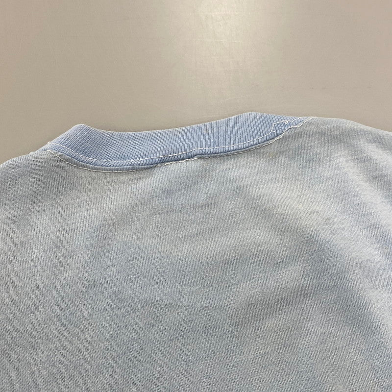 【現状渡し品】【メンズ】 SPORTSWEAR スポーツウェア GREAT TEXAS MOSQUITO FESTIVAL S/S TEE 半袖Tシャツ USA製 146-260808-as-15-izu サイズ：L カラー：ライトブルー 万代Net店