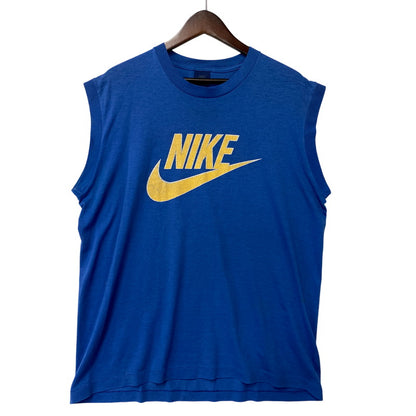 【中古品】【メンズ】 NIKE ナイキ LOGO TANK TOP ロゴ タンクトップ 紺タグ 146-260808-as-16-izu サイズ：L カラー：ブルー 万代Net店