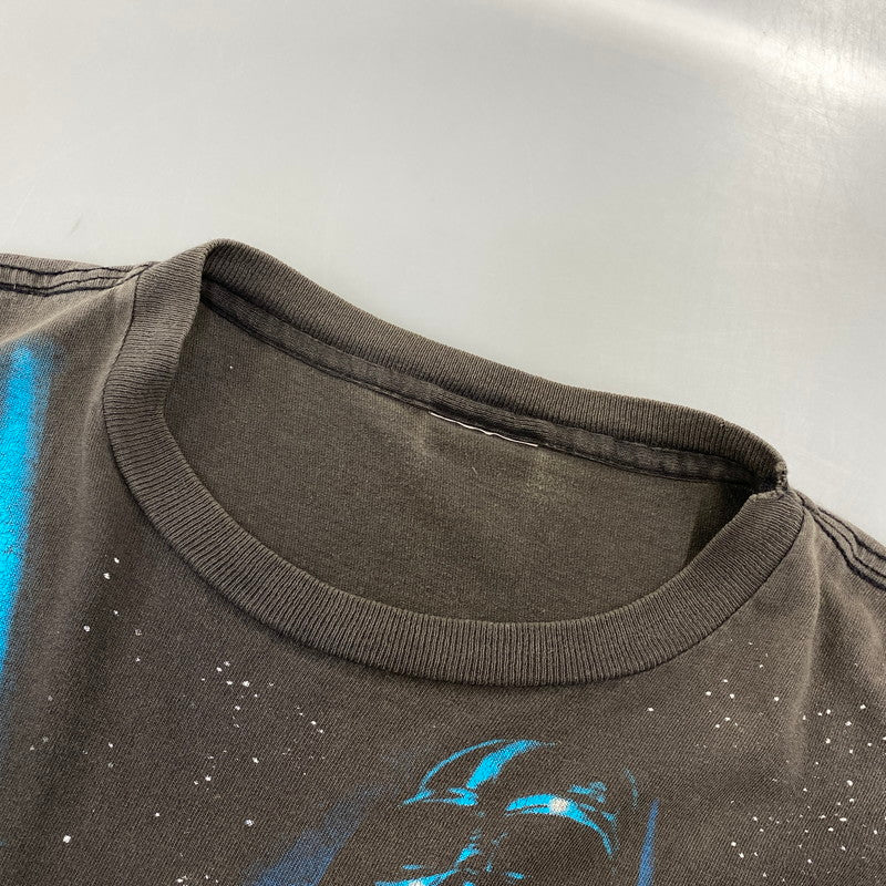 【現状渡し品】【メンズ】 IN ADVANCE インアドバンス 両シングル 90S STAR WARS EPISODE 4 -A NEW HOPE- SS TEE スターウォーズ ショートスリーブ Tシャツ トップス 半袖 146-260804-cs-09-izu サイズ：不明 カラー：ブラック 万代Net店