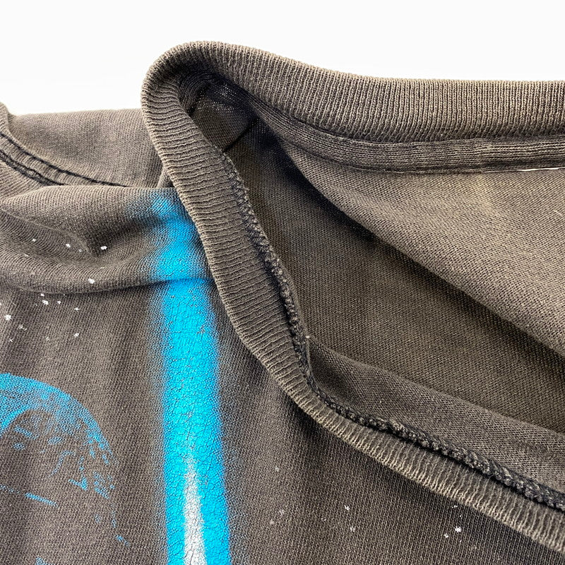 【現状渡し品】【メンズ】 IN ADVANCE インアドバンス 両シングル 90S STAR WARS EPISODE 4 -A NEW HOPE- SS TEE スターウォーズ ショートスリーブ Tシャツ トップス 半袖 146-260804-cs-09-izu サイズ：不明 カラー：ブラック 万代Net店
