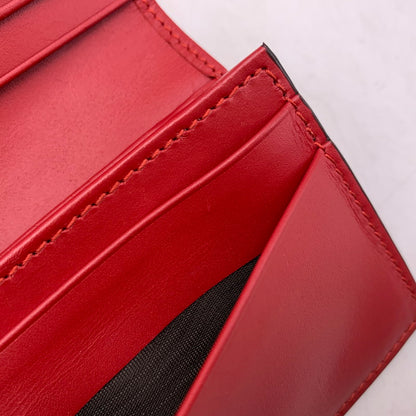 【中古品】【レディース】 GUCCI グッチ 476050 GGスプリーム チェリー ミニウォレット 財布 181-260804-ya-01-izu カラー：ブラウン 万代Net店