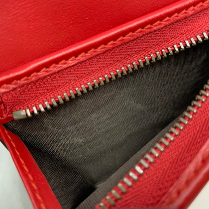 【中古品】【レディース】 GUCCI グッチ 476050 GGスプリーム チェリー ミニウォレット 財布 181-260804-ya-01-izu カラー：ブラウン 万代Net店