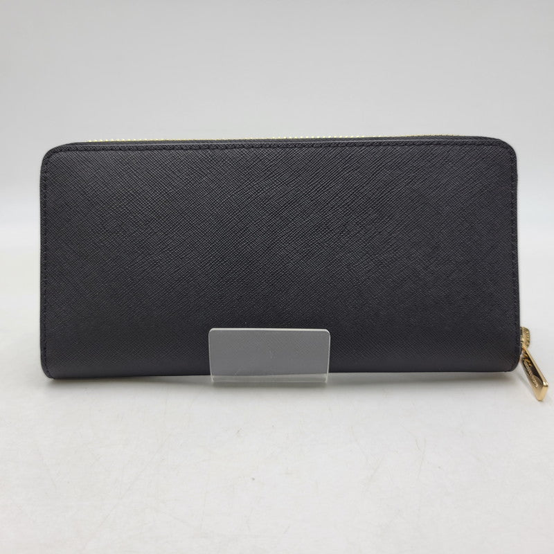 【中古品】【メンズ/レディース】 Michael Kors マイケルコース 35H3GTVZ3L ラウンドファスナー ロングウォレット 長財布 200-260808-as-24-izu カラー：ブラック 万代Net店