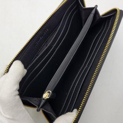 【中古品】【メンズ/レディース】 Michael Kors マイケルコース 35H3GTVZ3L ラウンドファスナー ロングウォレット 長財布 200-260808-as-24-izu カラー：ブラック 万代Net店