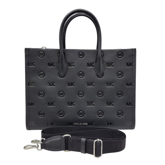 【中古品】【メンズ/レディース】 Michael Kors マイケルコース MIRELLA MD EW TOTE 35R6S7ZT2I ミレラ ミディアム EW トート バッグ カバン 鞄 188-260808-as-25-izu カラー：ブラック 万代Net店