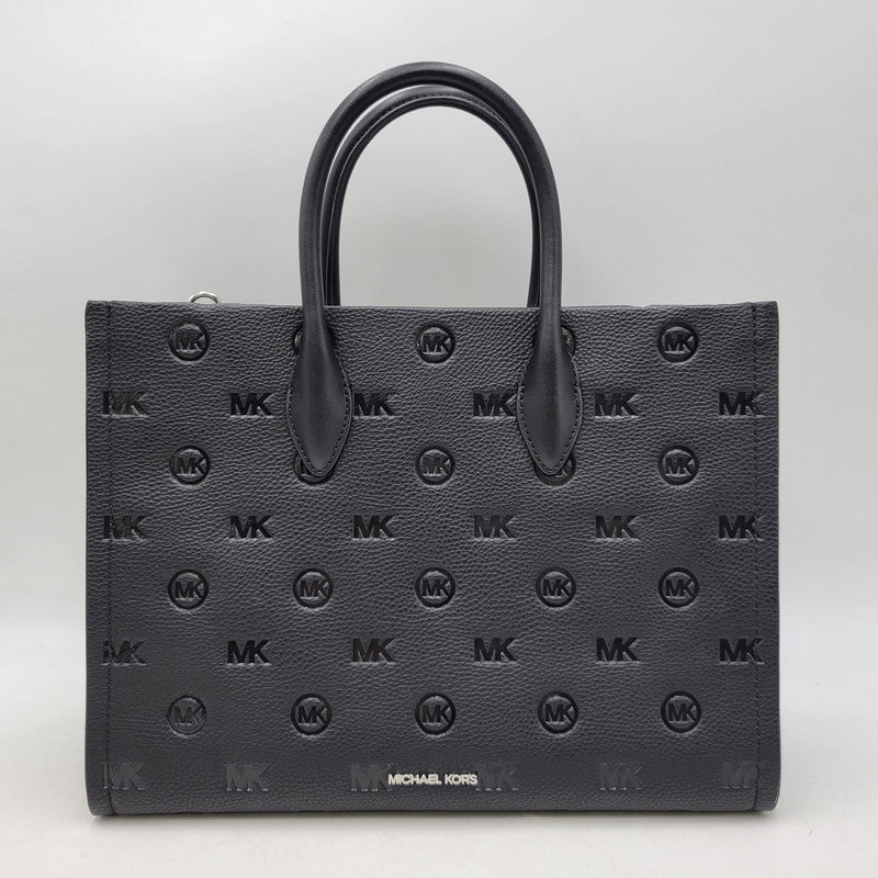 【中古品】【メンズ/レディース】 Michael Kors マイケルコース MIRELLA MD EW TOTE 35R6S7ZT2I ミレラ ミディアム EW トート バッグ カバン 鞄 188-260808-as-25-izu カラー：ブラック 万代Net店