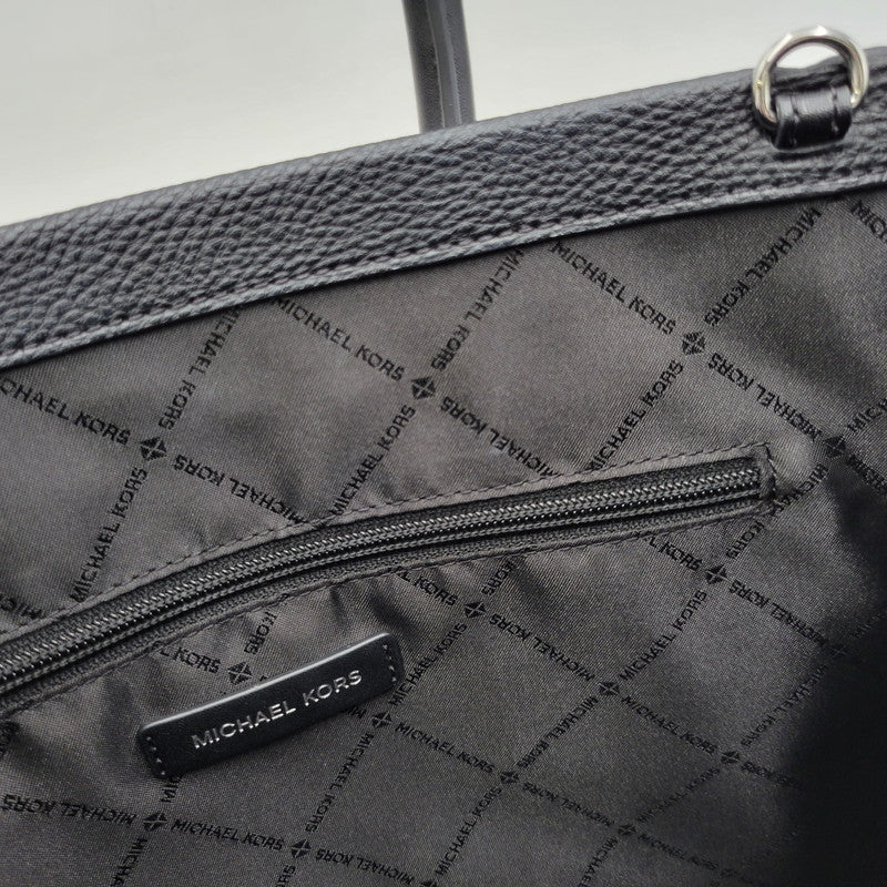 【中古品】【メンズ/レディース】 Michael Kors マイケルコース MIRELLA MD EW TOTE 35R6S7ZT2I ミレラ ミディアム EW トート バッグ カバン 鞄 188-260808-as-25-izu カラー：ブラック 万代Net店