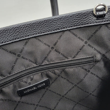 【中古品】【メンズ/レディース】 Michael Kors マイケルコース MIRELLA MD EW TOTE 35R6S7ZT2I ミレラ ミディアム EW トート バッグ カバン 鞄 188-260808-as-25-izu カラー：ブラック 万代Net店