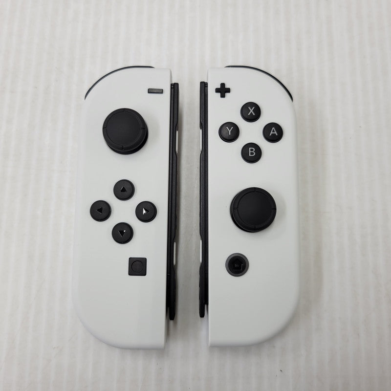 【中古美品】 【未使用】【ゲーム】Nintendo Switch (有機ELモデル) Joy-Con(L)/(R) ホワイト HEG-S-KAAAA(JPN) 任天堂 ニンテンドースイッチ 本体 034-260807-ay-02-izu 万代Net店