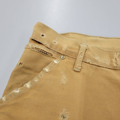 【ジャンク品】【メンズ】 Carhartt カーハート DOUBLE KNEE DUCK PAINTER PANTS ダブルニー ダック ペインターパンツ ズボン ボトムス 157-260805-ay-07-izu カラー：キャメル 万代Net店