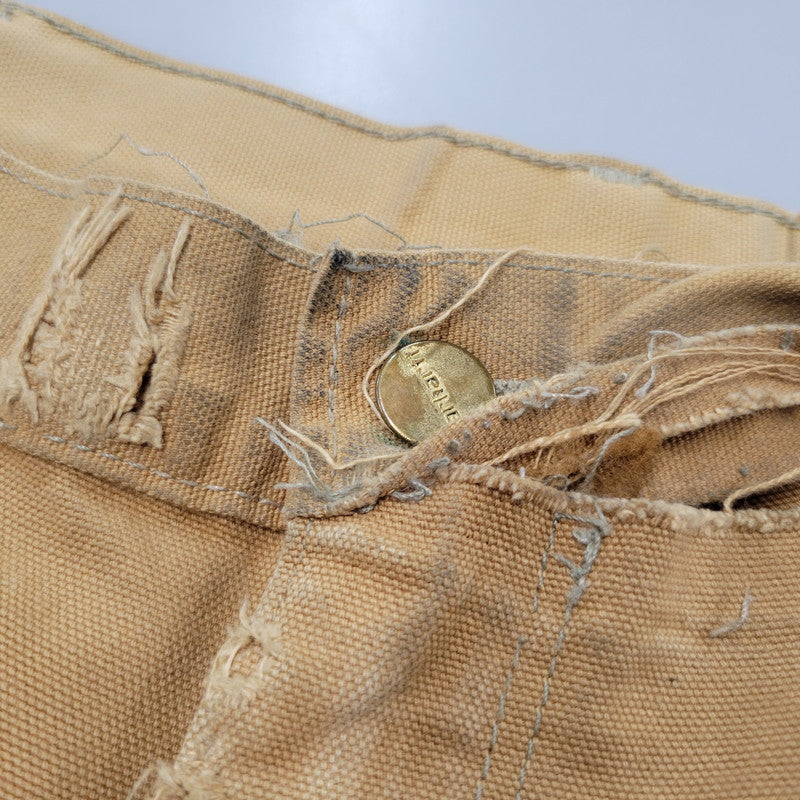 【ジャンク品】【メンズ】 Carhartt カーハート DOUBLE KNEE DUCK PAINTER PANTS ダブルニー ダック ペインターパンツ ズボン ボトムス 157-260805-ay-07-izu カラー：キャメル 万代Net店
