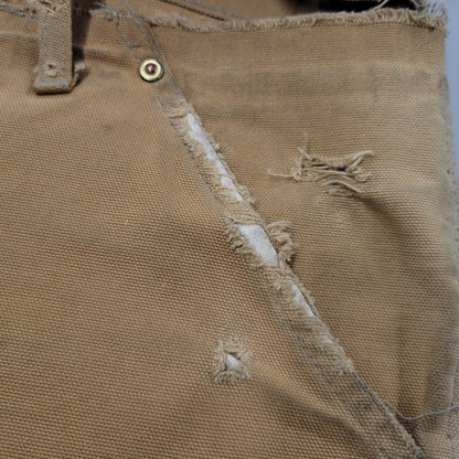 【ジャンク品】【メンズ】 Carhartt カーハート DOUBLE KNEE DUCK PAINTER PANTS ダブルニー ダック ペインターパンツ ズボン ボトムス 157-260805-ay-07-izu カラー：キャメル 万代Net店
